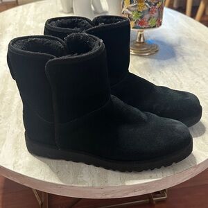 UGG Midnight Black Ankle Booties